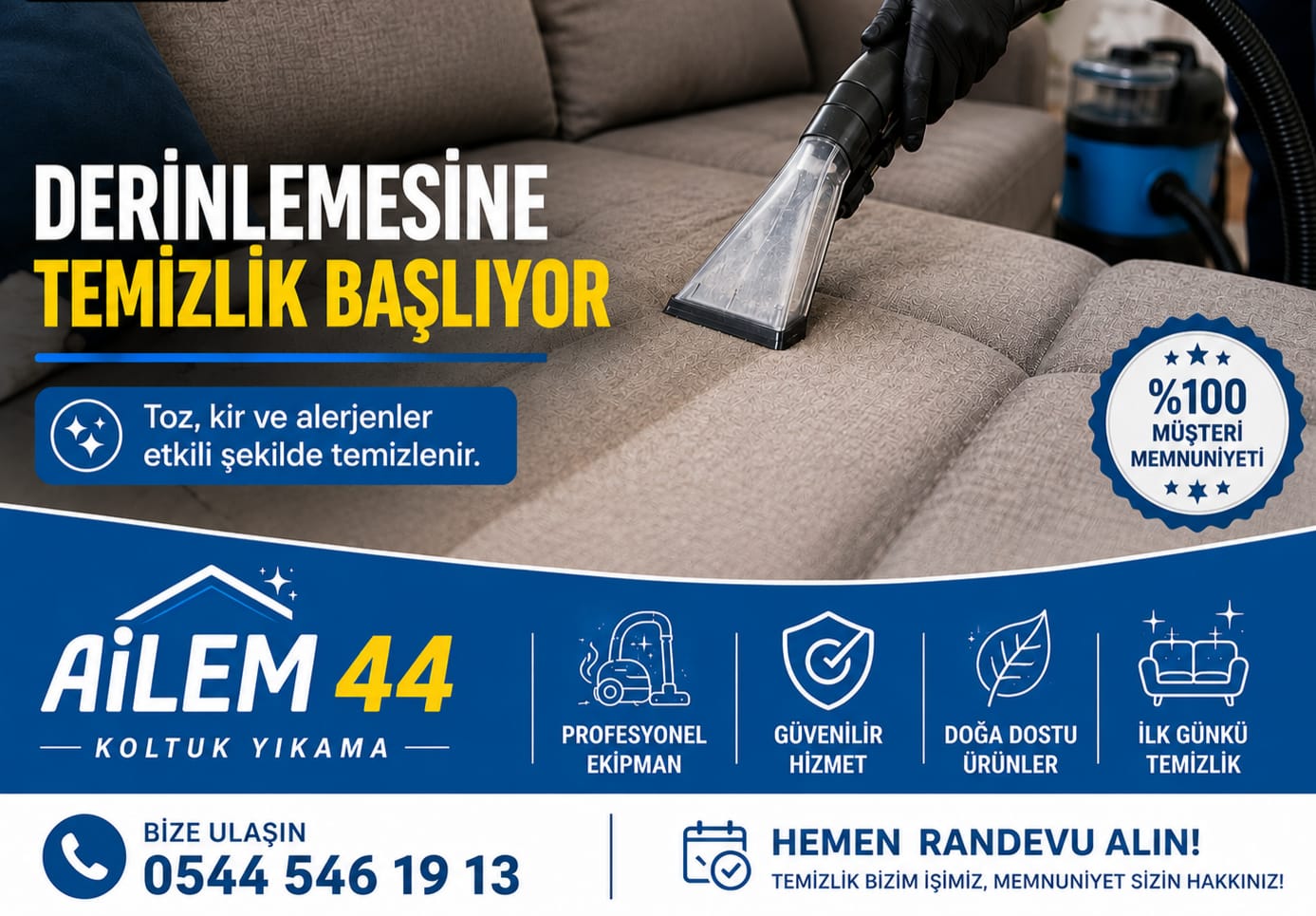 Ailem 44 Koltuk Yıkama